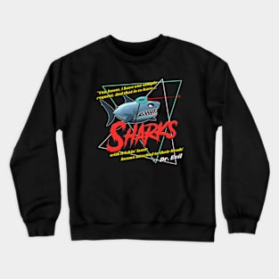 Sharks From Animal Crewneck Sweatshirt